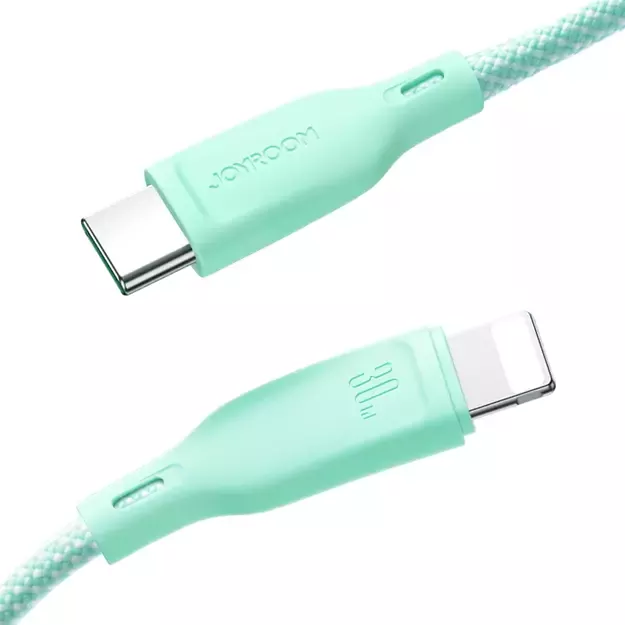 Joyroom Multi-Color Series S-A34 USB-C / USB-C PD 60W 1m Cable - Purple 1