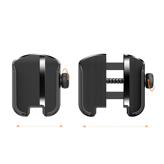 Joyroom JR-ZS431 phone holder for bike, motorcycle, scooter - black 1