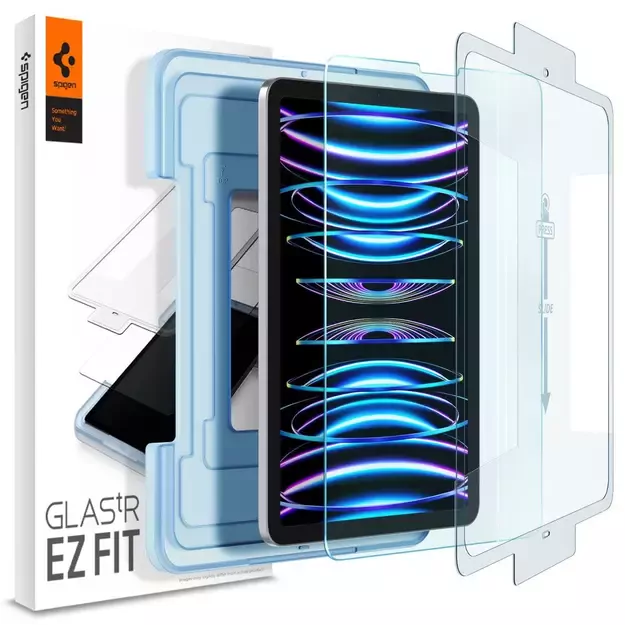 Spigen Glas.tR EZ Fit Tempered Glass for iPad Air 4 / 5 / iPad Pro 11' ' 