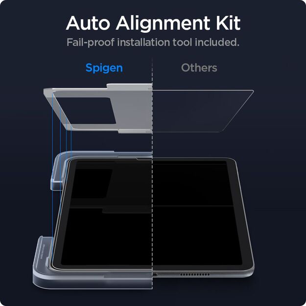 Spigen Glas.tR EZ Fit Tempered Glass for iPad Air 4 / 5 / iPad Pro 11' '  18