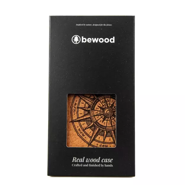 Wooden case for iPhone 14 Bewood Traveler Merbau 3
