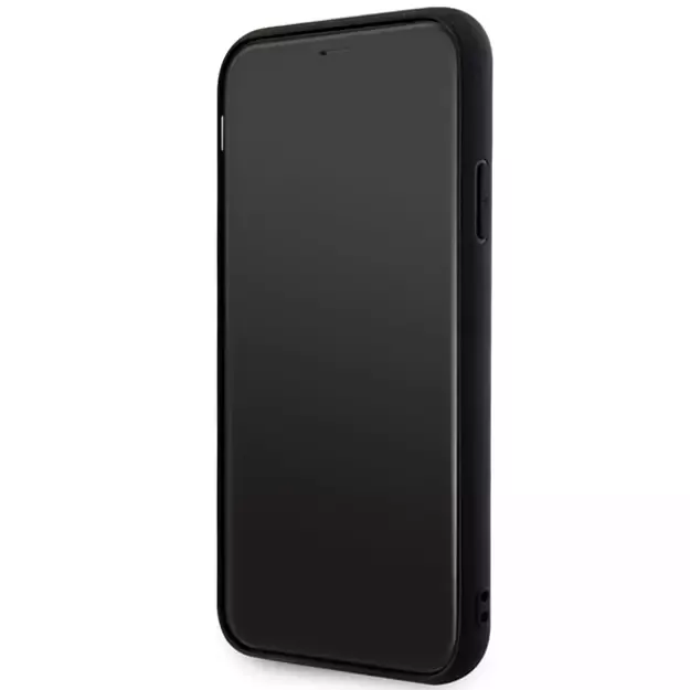 Karl Lagerfeld KLHCN61RUPKLPK iPhone 11 / Xr 6.1  hardcase black/black 3D Monogram 4