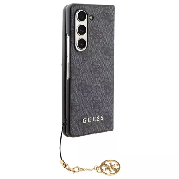 Guess GUHCZFD5GF4GGR F946 Z Fold5 gray/gray hardcase 4G Charms Collection 22