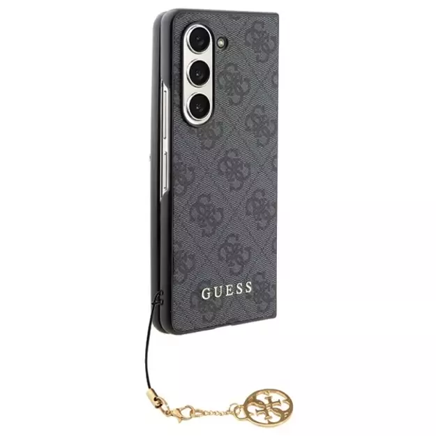 Guess GUHCZFD5GF4GGR F946 Z Fold5 gray/gray hardcase 4G Charms Collection 14