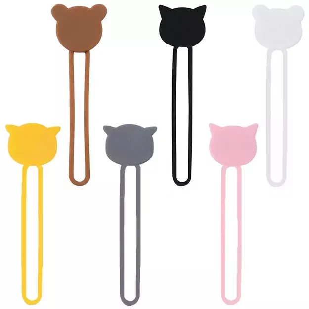 Silicone cable reel - brown 11