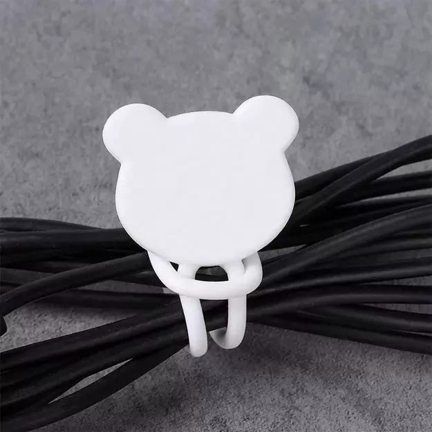 Silicone cable reel - brown 8