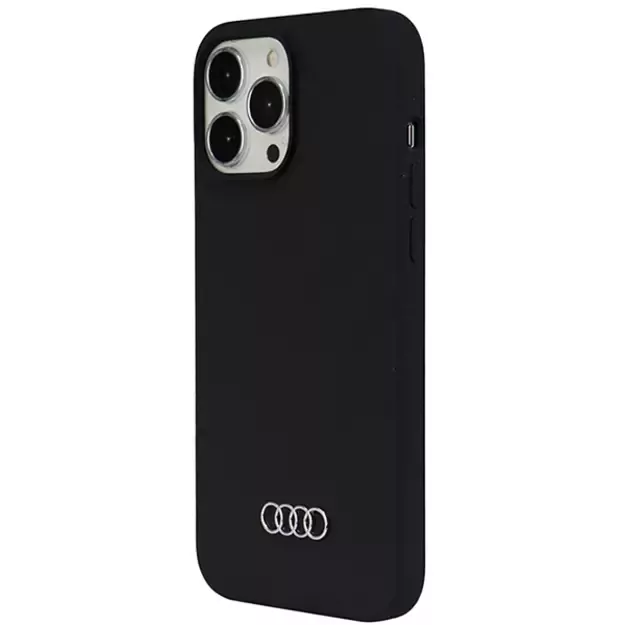 Audi Silicone Case iPhone 13 Pro Max 6.7&quot  black/black hardcase AU-LSRIP13PM-Q3/D1-BK 2