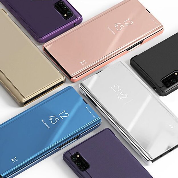 Clear View Case cover for Samsung Galaxy A72 4G blue 7