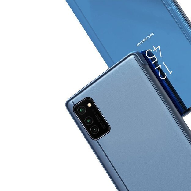 Clear View Case cover for Samsung Galaxy A72 4G blue 2