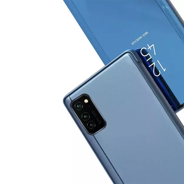 Clear View Case cover for Samsung Galaxy A72 4G blue 9