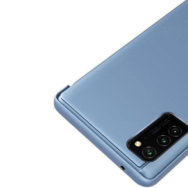 Clear View Case cover for Samsung Galaxy A72 4G blue 3