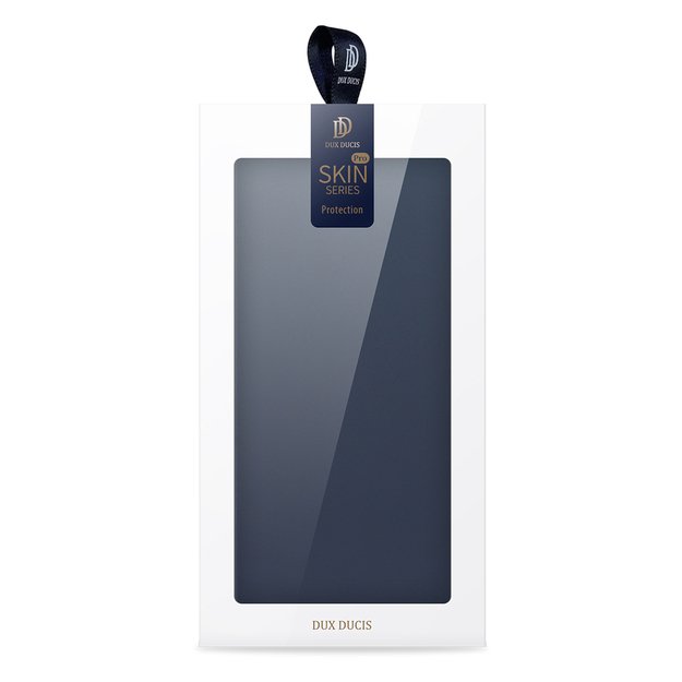 [RETURNED ITEM] Dux Ducis Skin Pro Case for Samsung Galaxy A14 4G / 5G Cover with Flip Card Wallet Stand Blue 5
