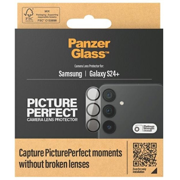 PanzerGlass Picture Perfect camera protection for Samsung Galaxy S24+ 3