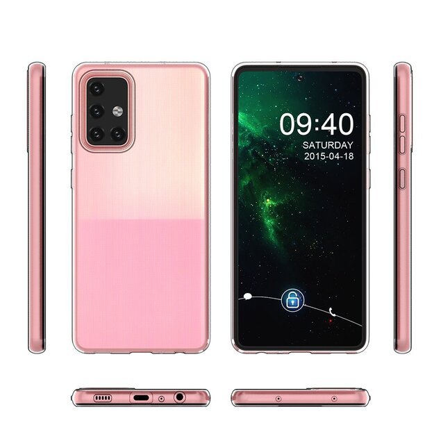Ultra Clear 0.5mm Case Gel TPU Cover for Samsung Galaxy A72 4G transparent 10