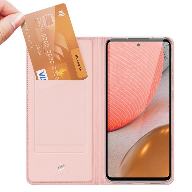 DUX DUCIS Skin Pro Bookcase type case for Samsung Galaxy A72 4G pink 15