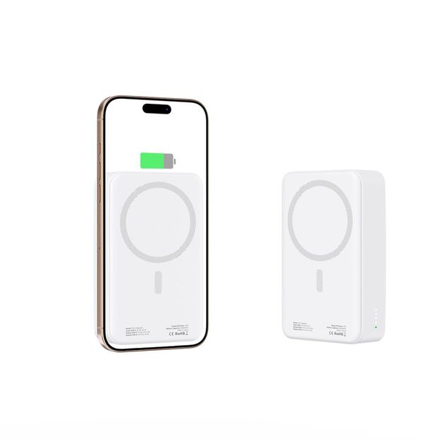 Powerbank Tech-Protect PB12 LifeMag MagSafe 20000MAH - white 3