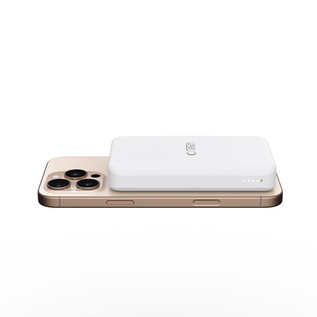 Powerbank Tech-Protect PB24 LifeMag QI2 MagSafe 10000 mAh - white 3