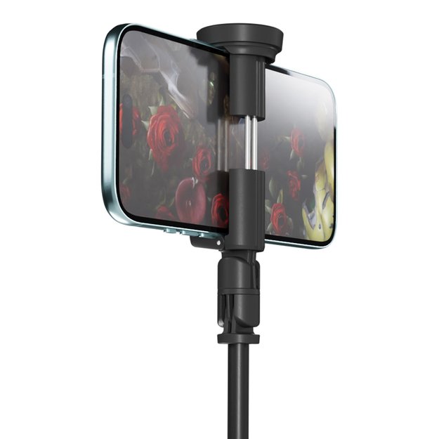 Selfie stick Wozinsky WRZP1 with automatically extendable legs, tripod function, 1.7m - black 18