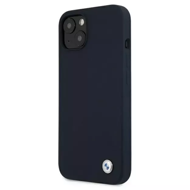 Etui BMW BMHCP13SSILNA iPhone 13 mini 5,4  granatowy/navy hardcase Silicone Signature