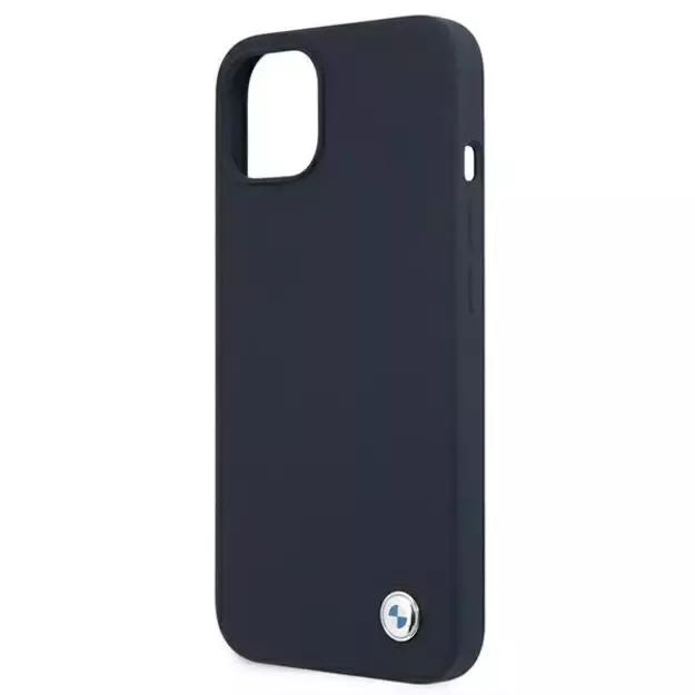 Etui BMW BMHCP13SSILNA iPhone 13 mini 5,4  granatowy/navy hardcase Silicone Signature 9