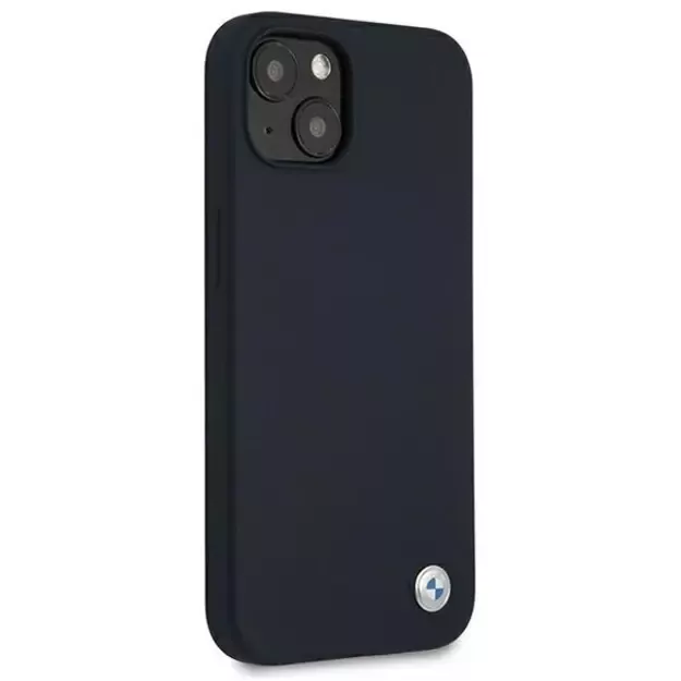 Etui BMW BMHCP13SSILNA iPhone 13 mini 5,4  granatowy/navy hardcase Silicone Signature 7