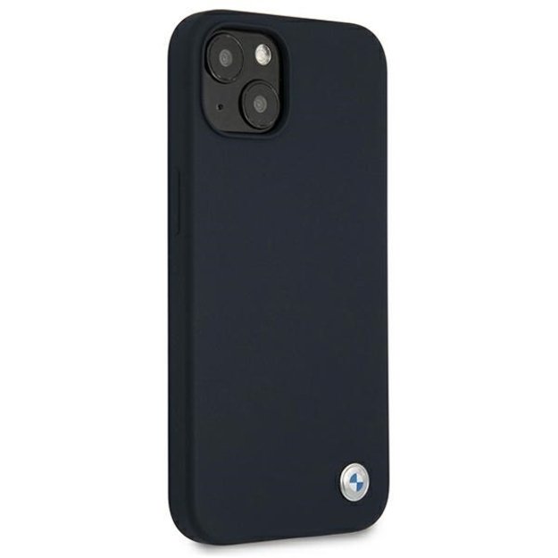 Etui BMW BMHCP13SSILNA iPhone 13 mini 5,4  granatowy/navy hardcase Silicone Signature 2