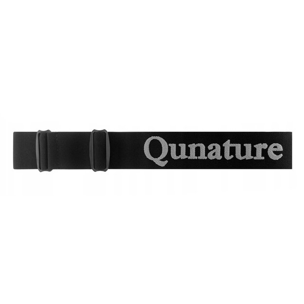 Qunature Black Frameless Ski Goggles - Black 1