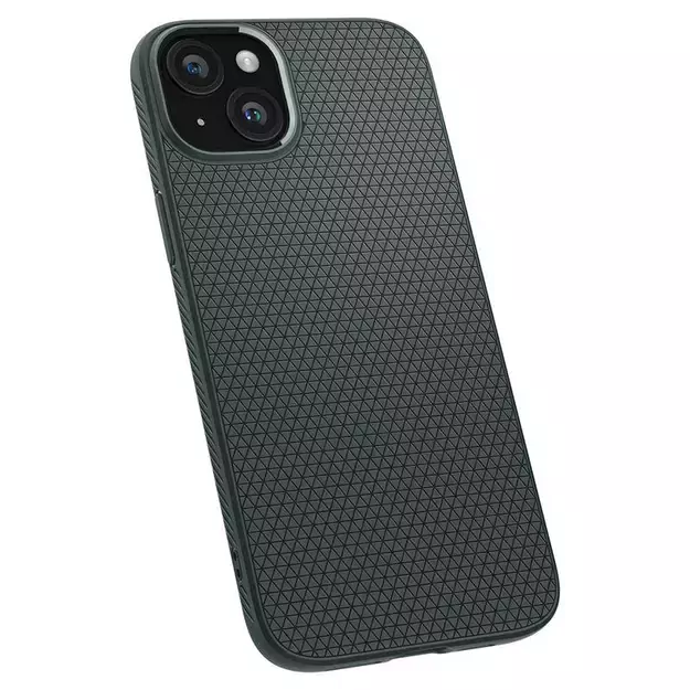 Spigen Liquid Air iPhone 15 Plus Case - Dark Green 1