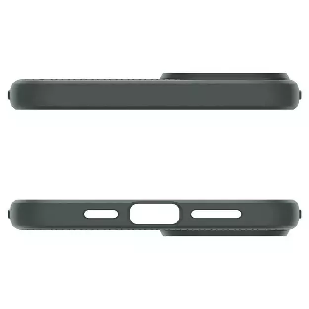 Spigen Liquid Air iPhone 15 Plus Case - Dark Green 14