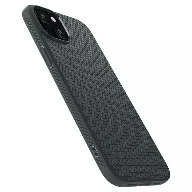 Spigen Liquid Air iPhone 15 Plus Case - Dark Green 3