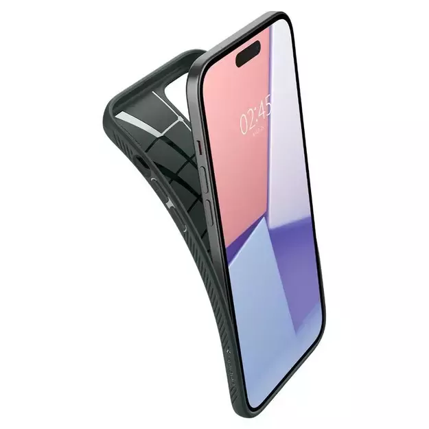 Spigen Liquid Air iPhone 15 Plus Case - Dark Green 15