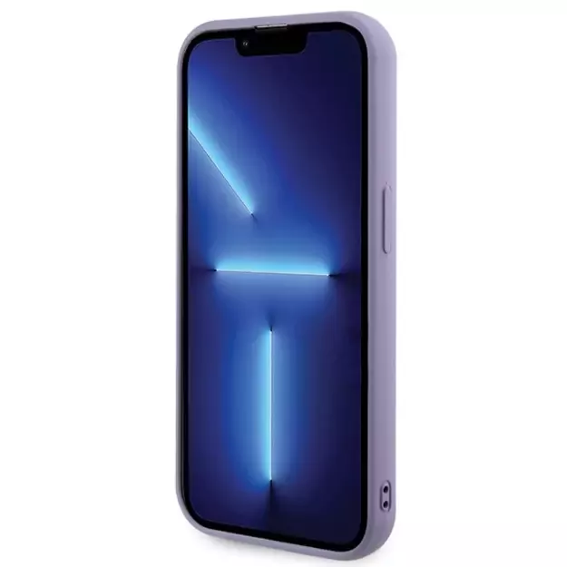 Guess Sequin Script Metal case for iPhone 15 Pro - purple 4