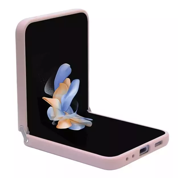 Guess Glitter Script case for Samsung Galaxy Z Flip 5 - pink 3