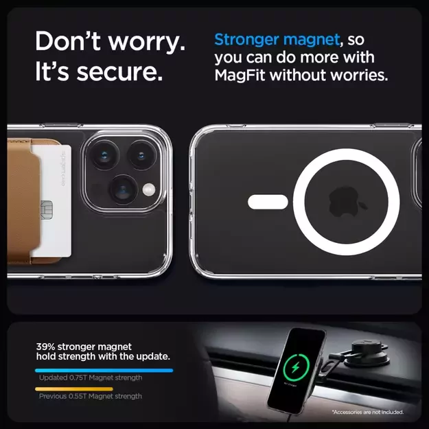 Spigen Ultra Hybrid Mag Case with MagSafe for iPhone 15 Pro Max - White 13