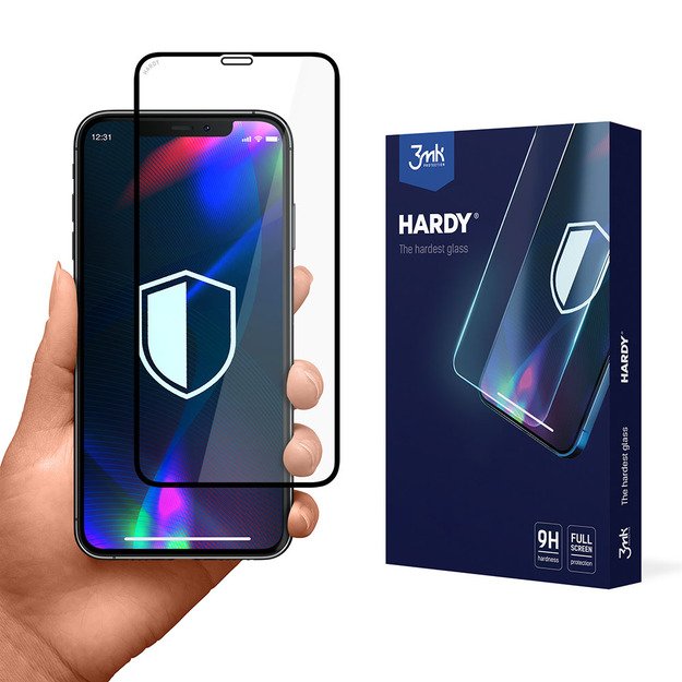 Tempered Glass 3mk Hardy for Apple iPhone X / XS / 11 Pro