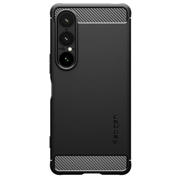 Spigen Rugged Armor Case for Sony Xperia 1 VII - Matte Black 1