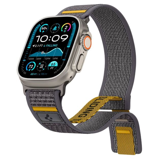 Spigen Athlex Air Strap for Apple Watch 44 / 45 / 46 / 49 mm - Gray 9