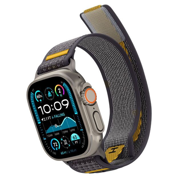 Spigen Athlex Air Strap for Apple Watch 44 / 45 / 46 / 49 mm - Gray 10