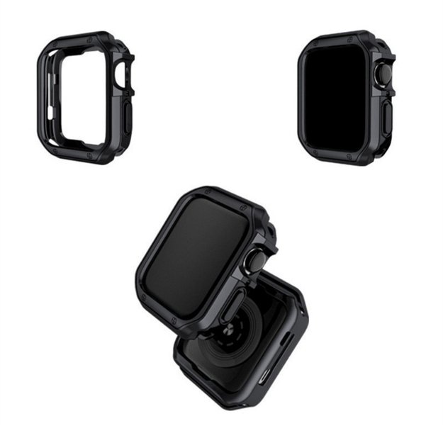 Soft Strong Watch Case for Apple Watch 45 mm (Series 7/8/9) - black 2