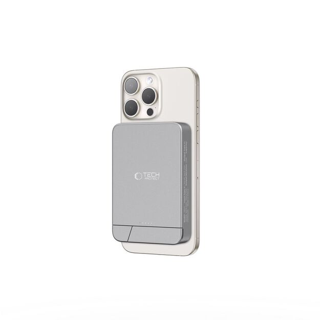 Powerbank Tech-Protect PB14 LifeMag MagSafe 10000 mAh - gray 1