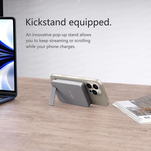 Powerbank Tech-Protect PB14 LifeMag MagSafe 10000 mAh - gray 6