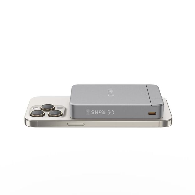 Powerbank Tech-Protect PB14 LifeMag MagSafe 10000 mAh - gray 4