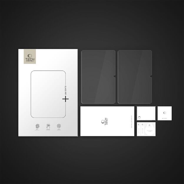 Tech-Protect Glass Fit+ 2-pack tempered glass for Samsung Galaxy Tab S7 / S8 / S9 11.0 / S9 FE / S10 FE 10.9 - transparent 4