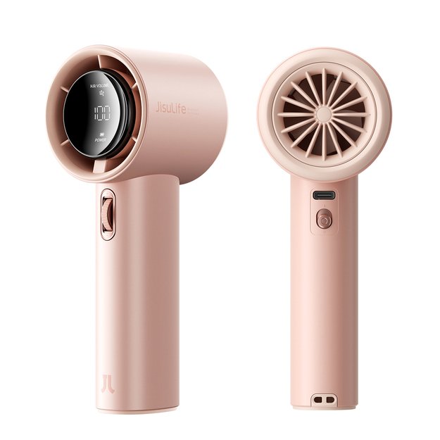 Jisulife Handheld Fan Pro1 3600mAh FA53 (ABS) Mini Blower Portable USB Fan - Pink 2