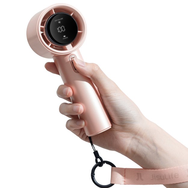 Jisulife Handheld Fan Pro1 3600mAh FA53 (ABS) Mini Blower Portable USB Fan - Pink 1