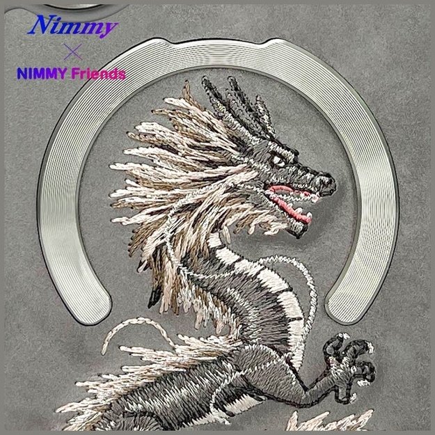 Nimmy Dragon MagSafe iPhone 16 Case - Gray 7