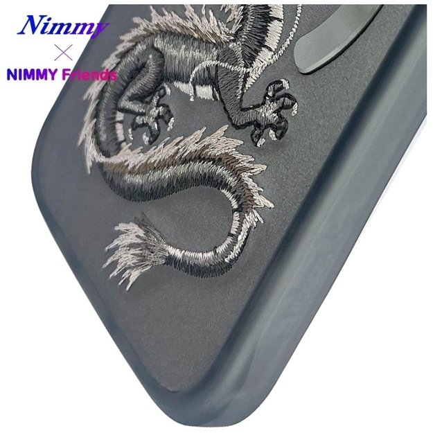 Nimmy Dragon MagSafe iPhone 16 Case - Gray 10