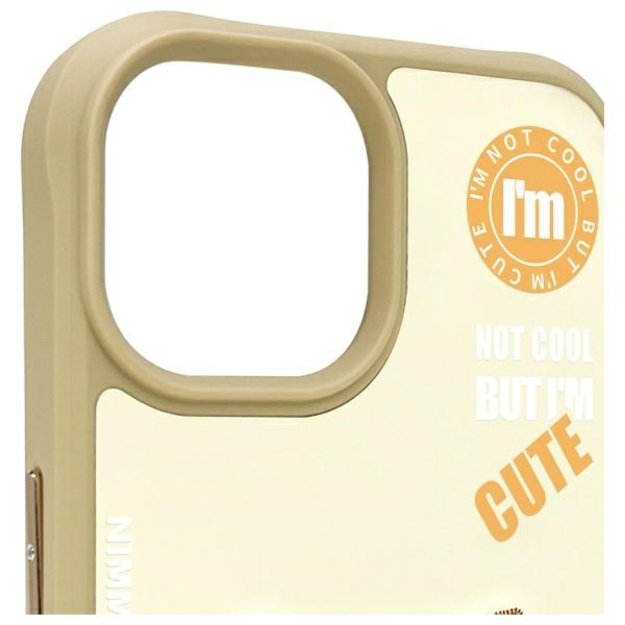 Nimmy Cool&amp Cute 2.0 Cat Case for iPhone 15 - Beige 7