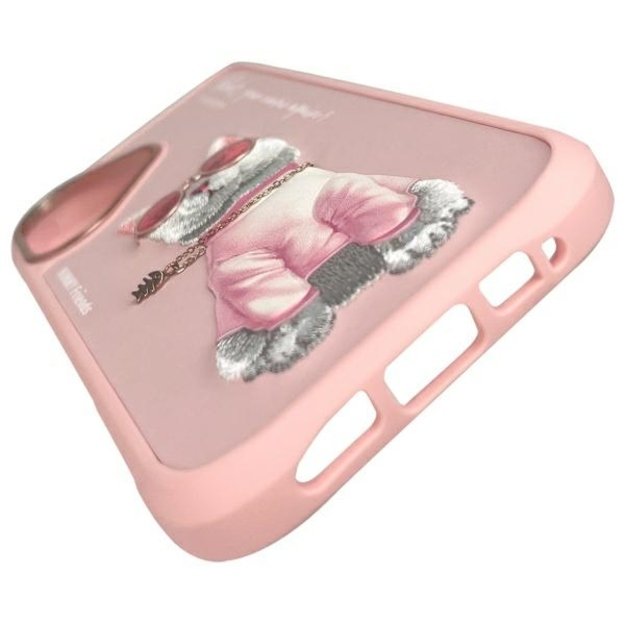Nimmy Glasses Cool Cat iPhone 16 Case - Pink 7