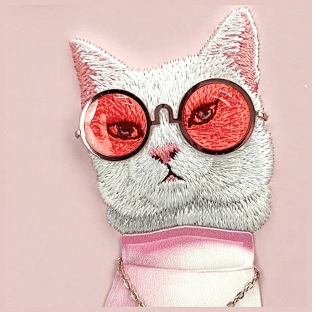 Nimmy Glasses Cool Cat iPhone 16 Case - Pink 8